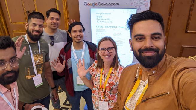 Having a blast at India Community Summit, meeting awesome Experts! #GDE #ICS2022Ladakh <a href="/raipankaj7/">Pankaj Rai</a> <a href="/neilghosh/">Neil Ghosh</a> <a href="/burhanrashid52/">Burhanuddin Rashid 🇮🇳 💙</a> <a href="/ibhavikmakwana/">Bhavik Makwana 💙🇮🇳 #Flutter #GDE</a> <a href="/AnujDuggal21/">Anuj Duggal</a>