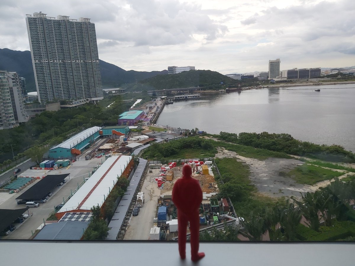 #umarell feeling at home in Hong Kong