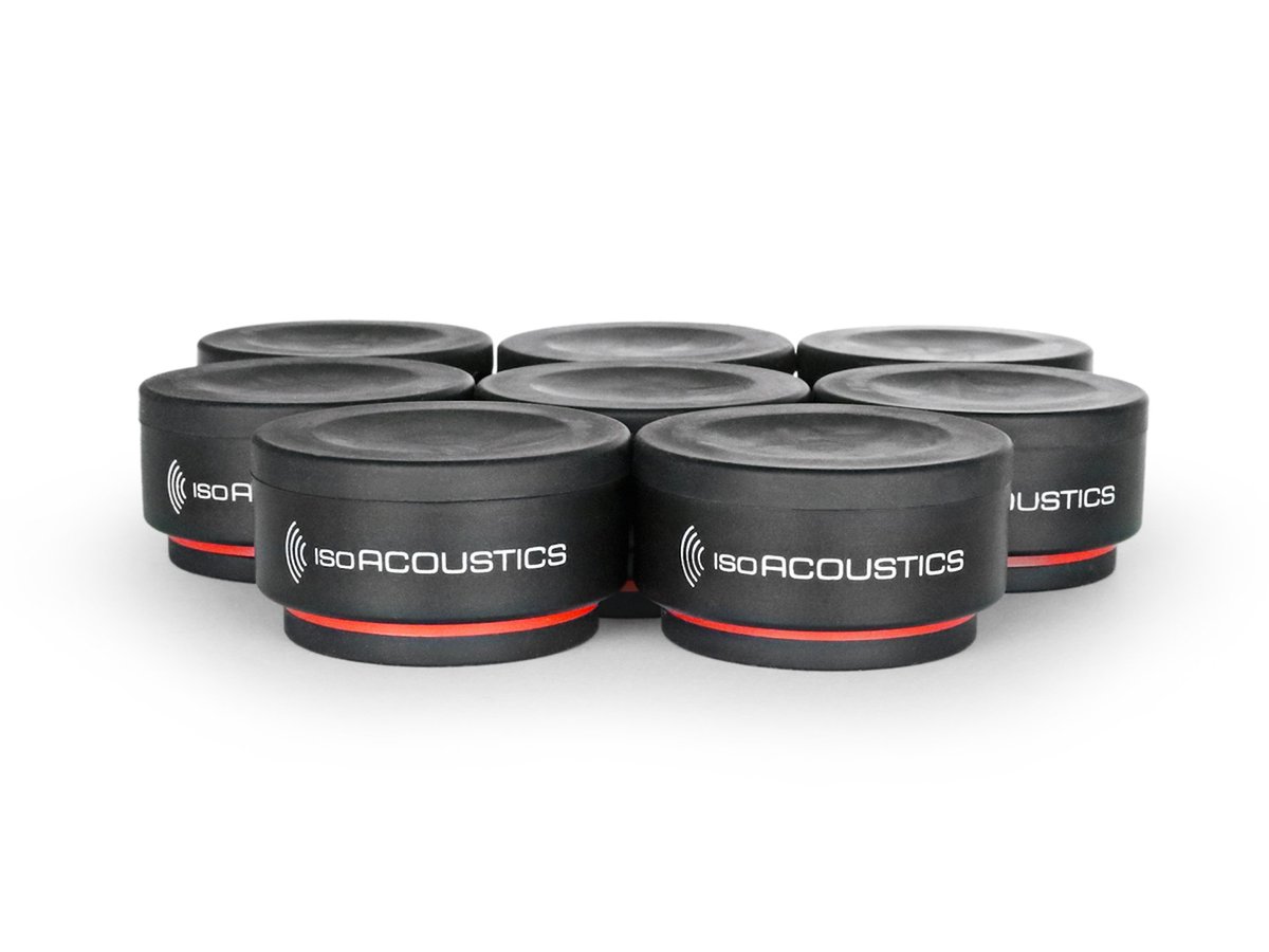 The compact, lightweight but sturdy design of the <a href="/IsoAcoustics/">IsoAcoustics</a> iso-pucks mean they are the perfect speaker isolation tool to take with you on the go.

Find out more info here: bit.ly/3PSdtYn  🖥  
.
.
.
.
#giraffeaudio  #isoacoustics #acoustics #isopuck #isopuckmini