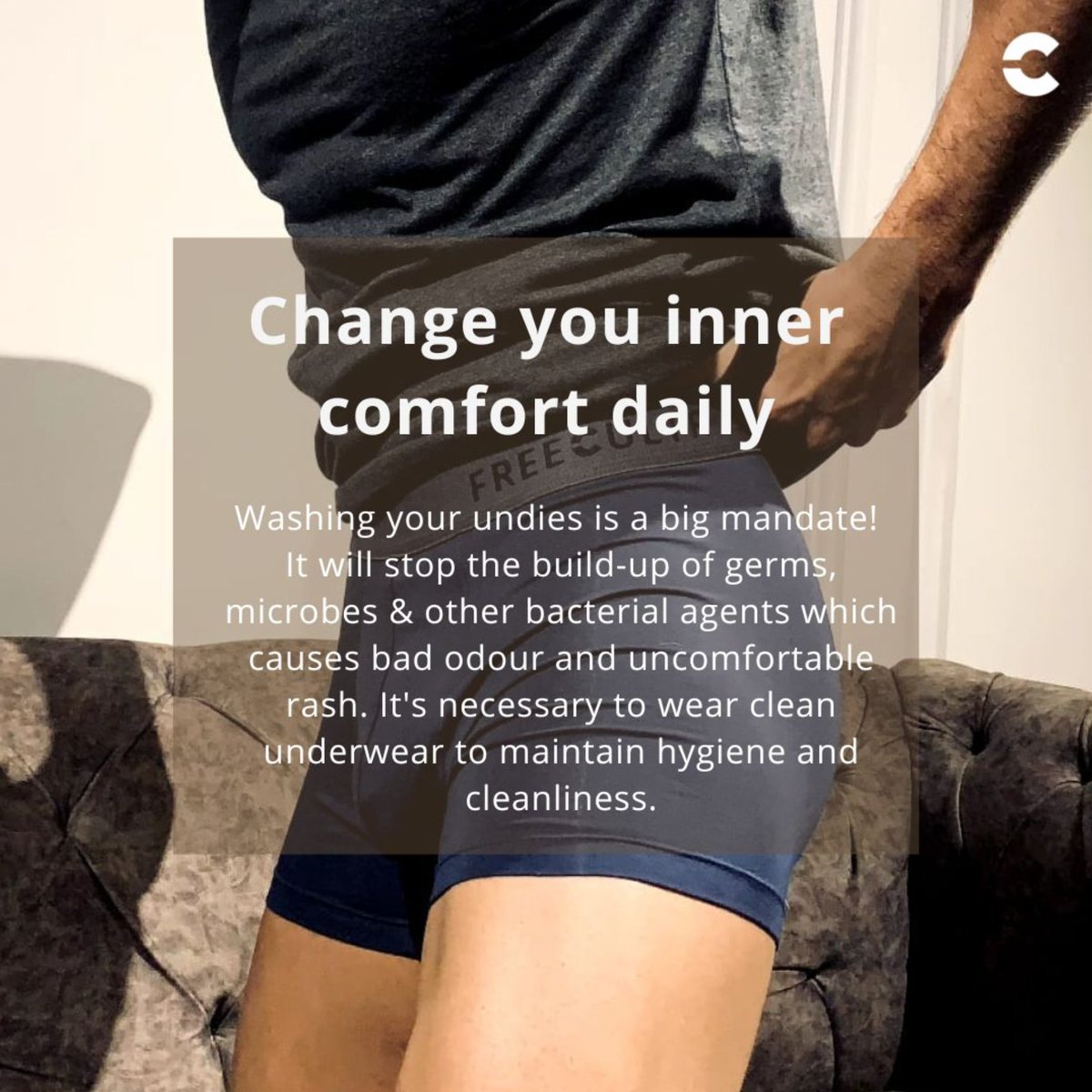freecultr's tweet photo. Swipe left to read << Personal hygiene facts.
Intimate hygiene is what we aim for. Giving you a quick read that might help you to maintain your intimate hygiene.

#FirstLayerOfComfort #Freecultr #Breathable #Micromodal #Antimicrobial #firstlayerofcomfort #airmicromodal #Comfort https://t.co/tIHQJo4sZV