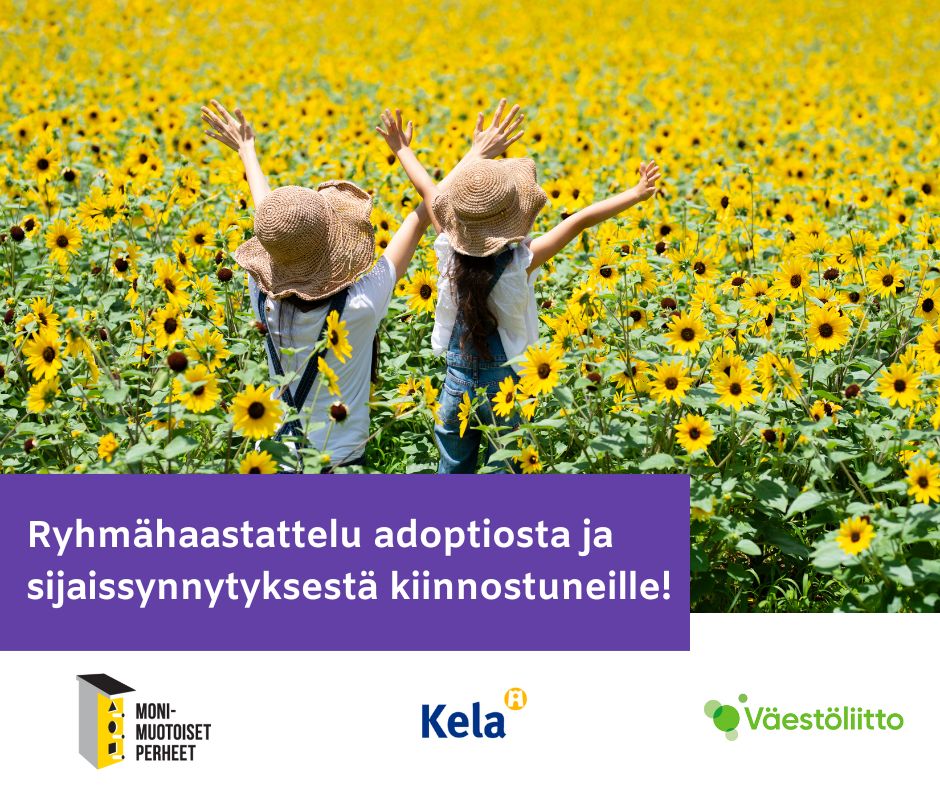 lakijaperhe's tweet photo. Oletko adoptoinut, tai jos se olisi mahdollista, haluaisit adoptoida lapsen tai saada lapsen sijaissynnytyksen kautta? Tule ryhmähaastatteluun 1.9.klo 17-19, ilmoittautumiset kia.aarnio@vaestoliitto.fi 
Lisätiedot: https://t.co/2enOhMHyxl https://t.co/gacQbuJrVn