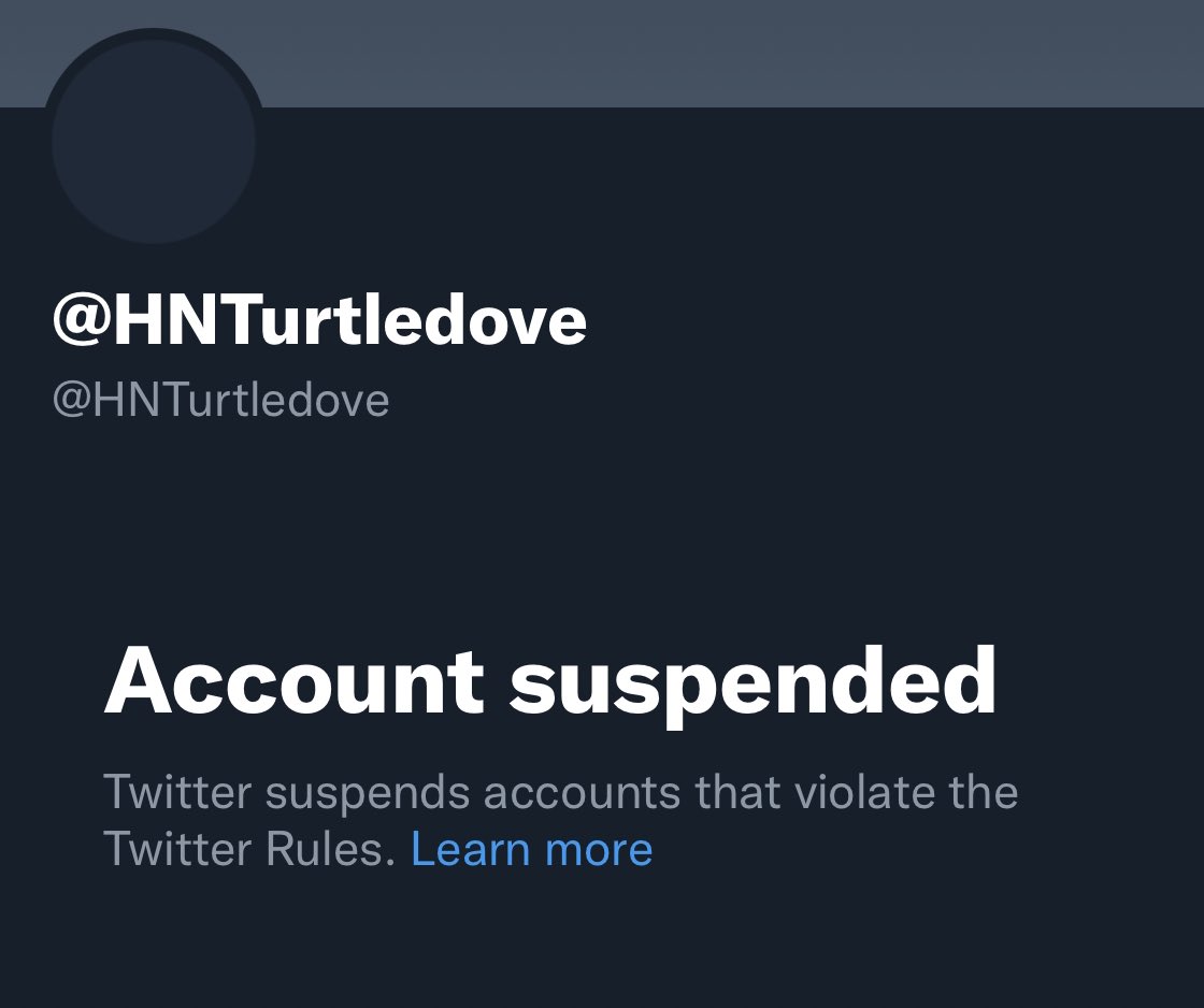 BookwyrmRachel's tweet image. Unfortunately @Twitter algorithms and trolls have killed @HNTurtledove ‘s account. For those asking #WheresHarryT please make some noise for @TwitterSafety to reconsider reactivating his Twitter, which had nearly 20k followers