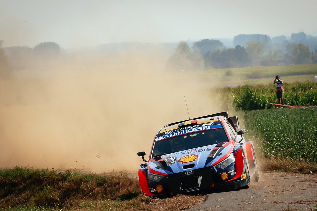 Ypres Shakedown ☑️ #WRCLive #wrc