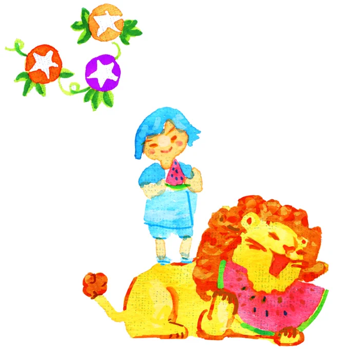 夏休みのイラスト 