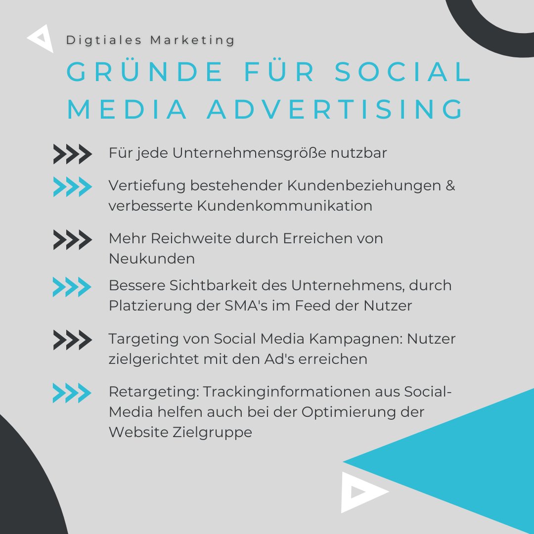 plentyLeads's tweet photo. #SocialMediaAdvertising
Social-Media-Kanäle als Werbeplattform zu nutzen ist beliebter denn je! 
Kleine und mittelständische Unternehmen können vor allem von einer großen Flexibilität profitieren. So kann auch mit kleinerem Budget viel erreicht werden💰 📈 
#advertsing #Kunden https://t.co/IJnvoXHFgm