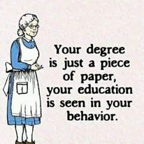 Good Morning SINNERS. Your degree is just a piece of paper, Your education is seen in your behaviour.
<a href="/HatoETH/">Hato</a> <a href="/operationSIN/">operationSIN</a> <a href="/YYG/">YYG</a> <a href="/ProjectYinYang/">Yin Yang Gang</a> <a href="/MaisonGhost/">Maison Ghost</a> <a href="/casualties/">/bran</a> @HeIenaKeller @Provoker_gm <a href="/Jacktavo/">Jacktavo</a>