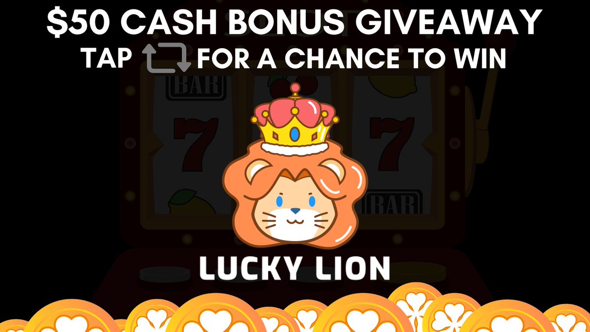 Draw in 60 minutes 💵🤩🚀
5 winners $10 each in LuckyLion
RT+Follow to win

GLGL 🍀

Sign up 👇
app.luckylion.io/games?ref=9sbT…