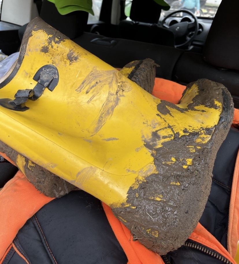 Our crews are hard at work helping our community recover from the recent floods. #bootsontheground