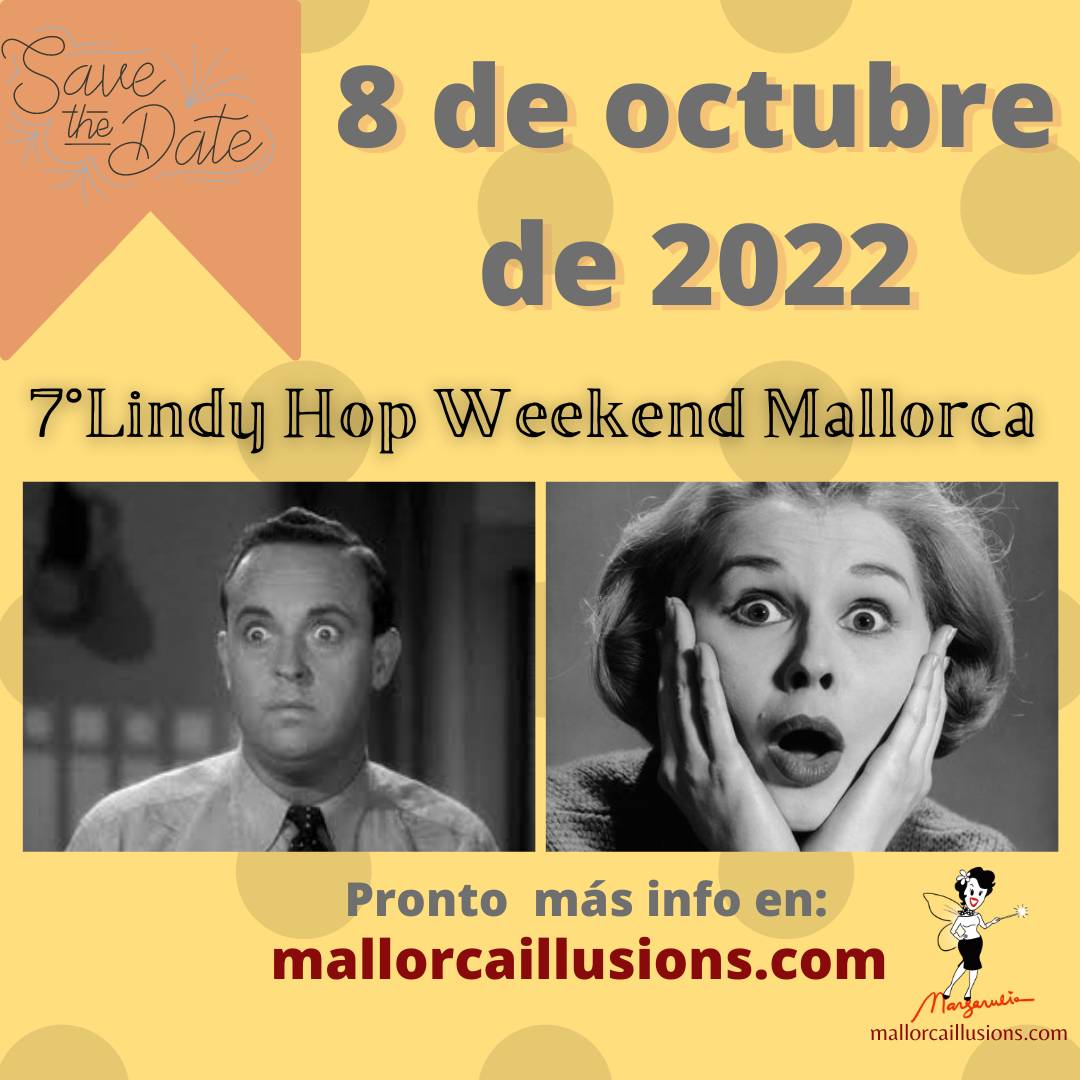 Margarulia's tweet photo. ¡¡Ya tenemos fecha para el 7°Lindy hop weekend Mallorca!! https://t.co/GBI3NKgVAx