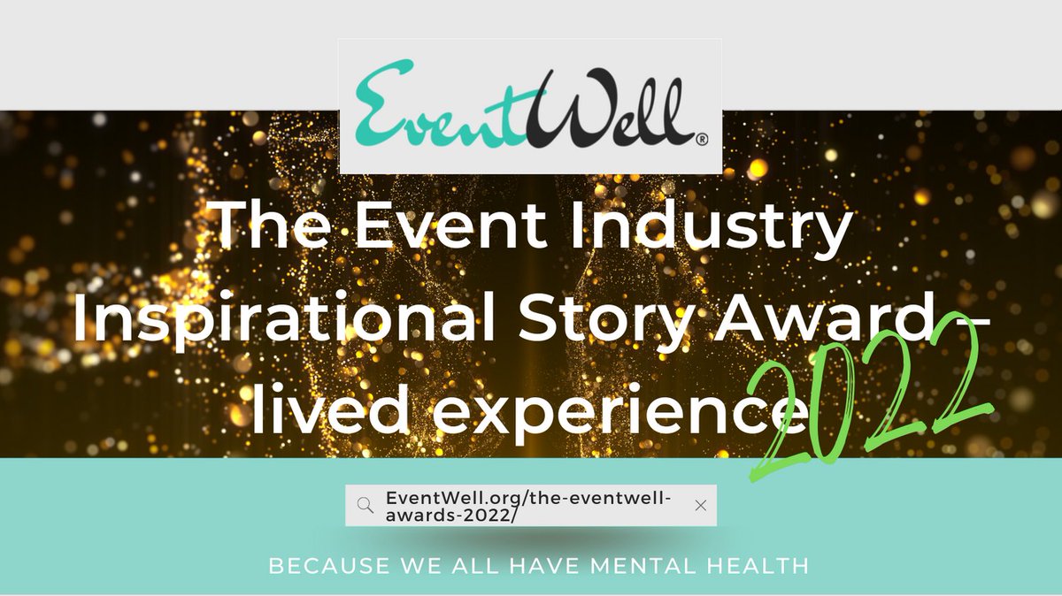 EventWellAwards's tweet photo. Who has inspired you? 

Has someone’s personal lived experience motivated you to take better care of your mental wellbeing, or get the help and support you need? 

Nominate your event peer for an award?

To find out more visit https://t.co/g3nB6BieVd https://t.co/dfvGSb76pi