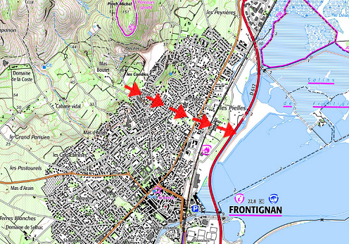 Publication du dossier sur la tornade qui a touché Frontignan #Hérault dimanche dernier. Le tourbillon, classé EF0 (rafales max de 105 à 135 km/h) a parcouru 1,3 km avec une largeur moyenne de 100 m. Une quarantaine d'habitations ont été endommagées : 