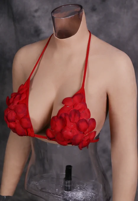 これなんか分かりやすいか。「コスプレ用 シリコンスーツ 巨乳」でググると結構出てくる。 