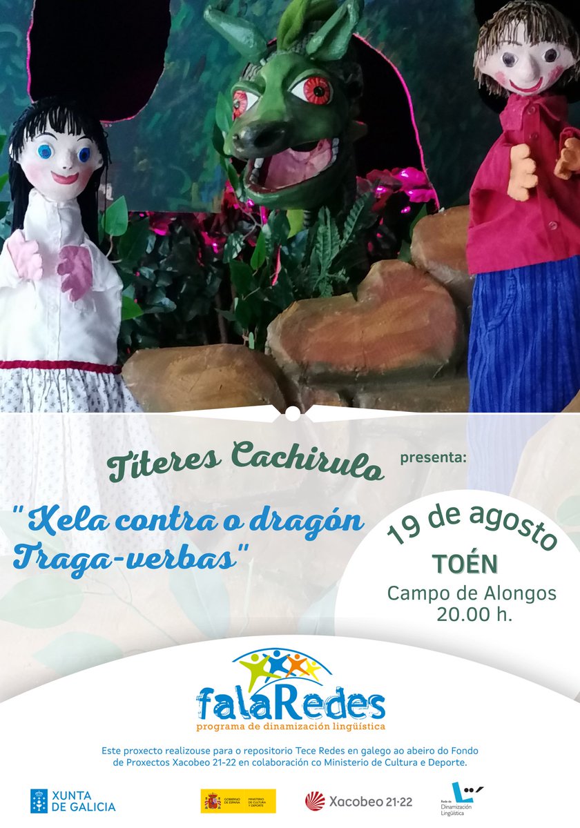 Cachirulooo's tweet image. Xela chega hoxe a Toén!!! Moi atent@s ás redes porque empeza unha boa andaina de monicreques por Galicia adiante!! 

E en outubro… volve o @festivalgalicreques 🎭🤸‍♂️

#monicreques #titeres #cultura #nenosenenas #Galicia #TíteresCachirulo