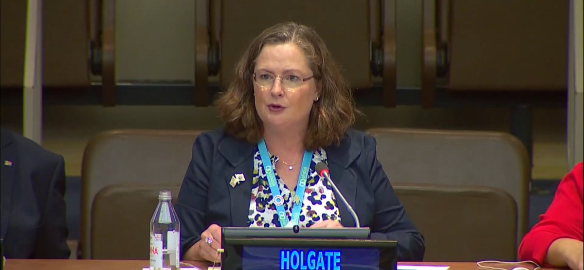 usunvie's tweet image. &quot;I was delighted to co-host a virtual tour of the IAEA Seibersdorf Labs with Germany 🇩🇪 &amp;amp; South Africa 🇿🇦 at the #NPTRevCon yesterday. The @IAEAorg&apos;s Nuclear Application Labs promote peaceful uses of #nuclear science &amp;amp; tech, saving lives &amp;amp; crops.&quot; -LSHH  #SDGs