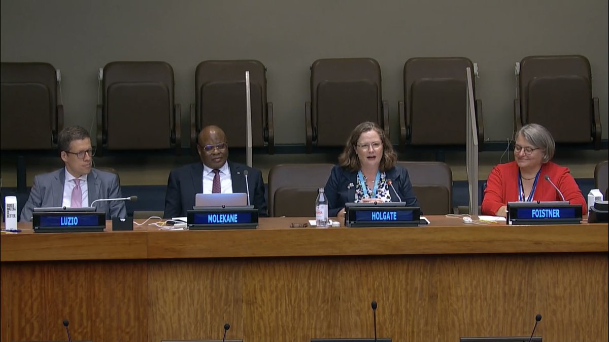 usunvie's tweet image. &quot;I was delighted to co-host a virtual tour of the IAEA Seibersdorf Labs with Germany 🇩🇪 &amp;amp; South Africa 🇿🇦 at the #NPTRevCon yesterday. The @IAEAorg&apos;s Nuclear Application Labs promote peaceful uses of #nuclear science &amp;amp; tech, saving lives &amp;amp; crops.&quot; -LSHH  #SDGs