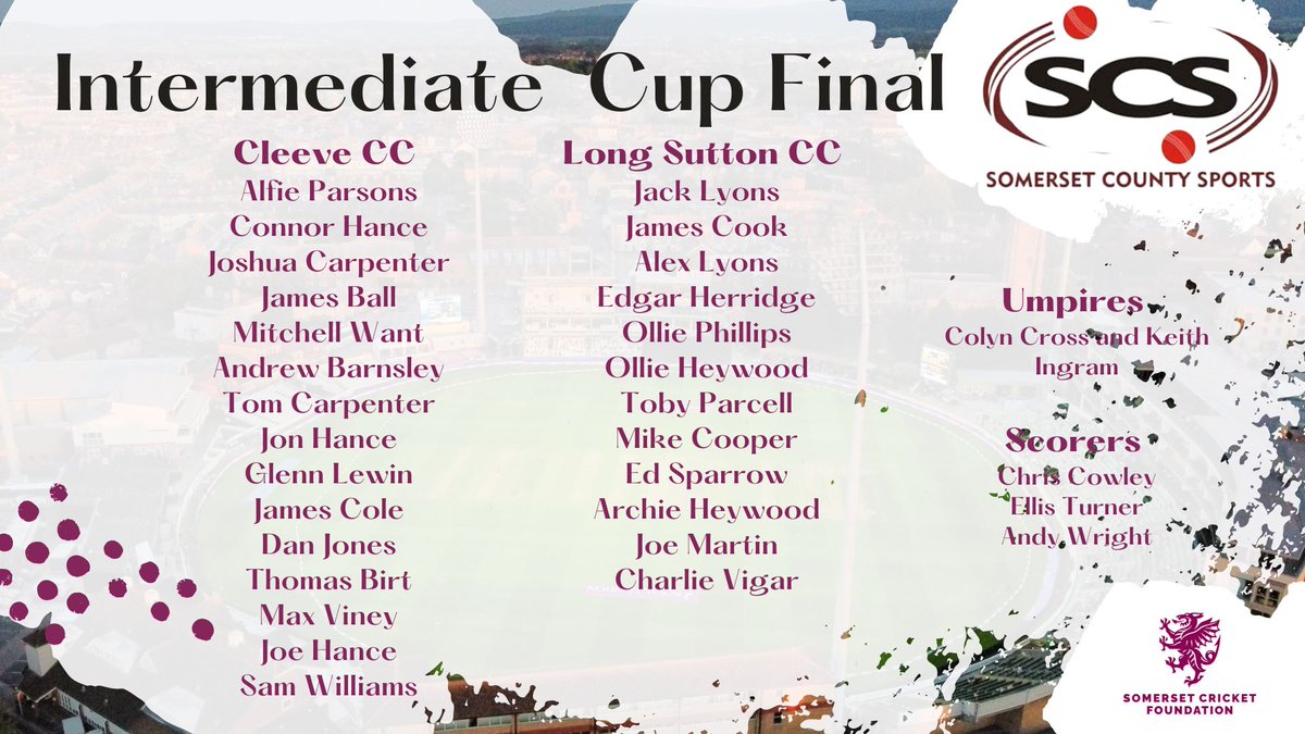 Somerset Cricket Foundation 🏏 tweet media