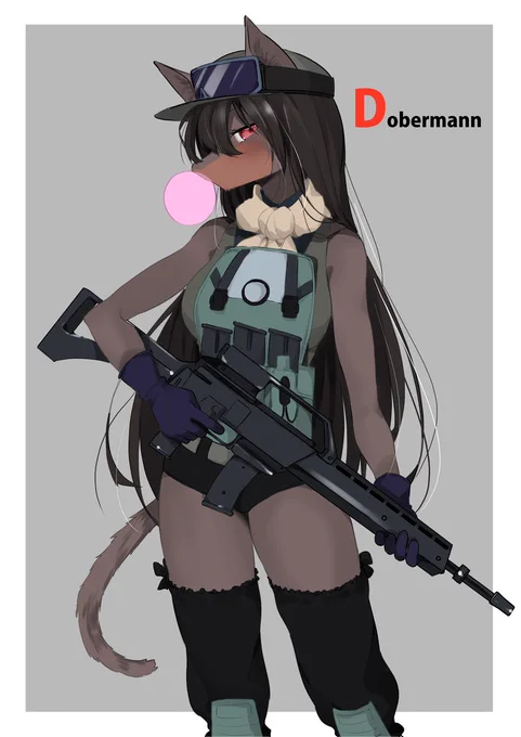 Dodermann#ケモノ #メスケモ #オリキャラ 