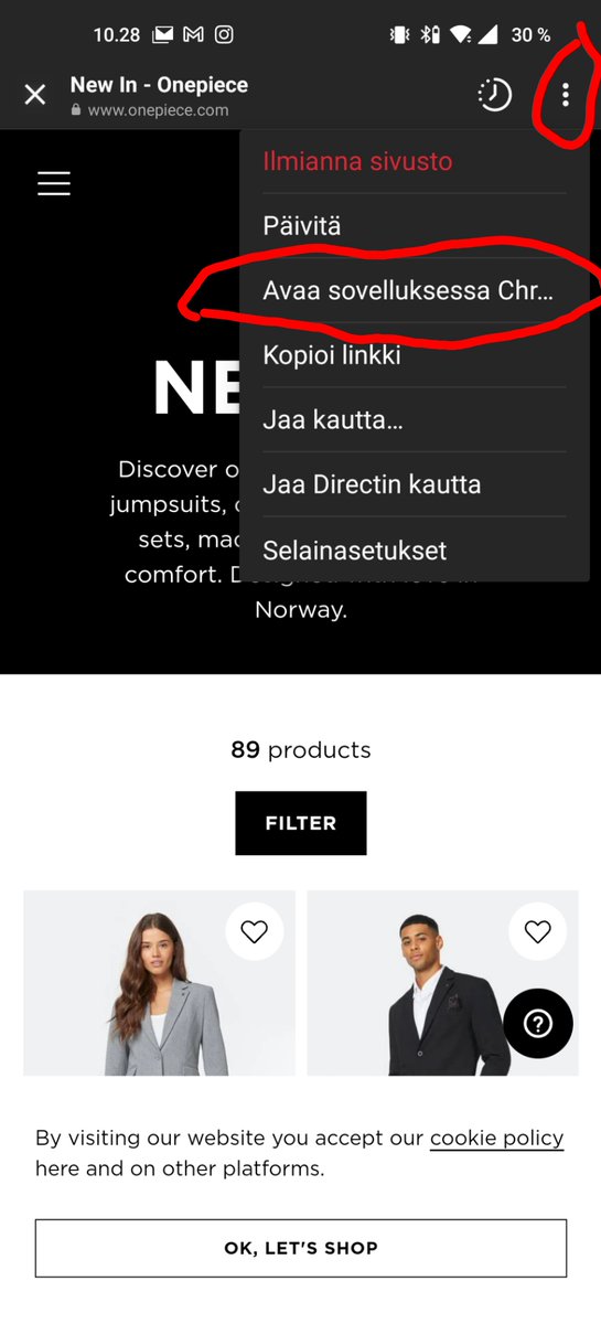TikTokissa ongelma näyttää olevan pahin. Myös mm. Instagram in-app-browser näyttää keräävän kovasti dataa. Kannattaa aina käyttää ns. oikeaa selainta eikä sovellusten omia in-app-browsereita tai webviewejä. Esimerkkinä #instagram #tietoturva #somefi #tiktok