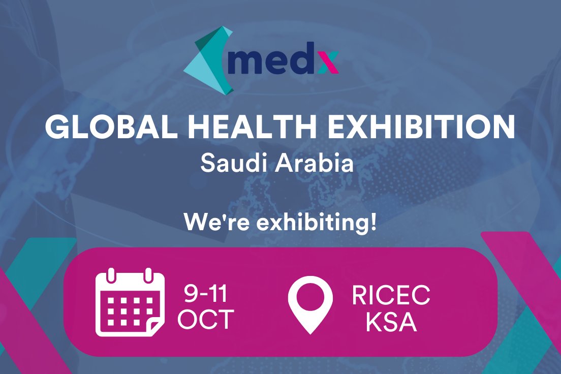 We are excited to be exhibiting at the Global Health Exhibition this year:

📅 9-11 October 2022
📍 Riyadh International Convention and Exhibition Center (RICEC), KSA

We are looking forward to seeing you there!

#GlobalHealthExhibition #SaudiHealth #Teleradiology