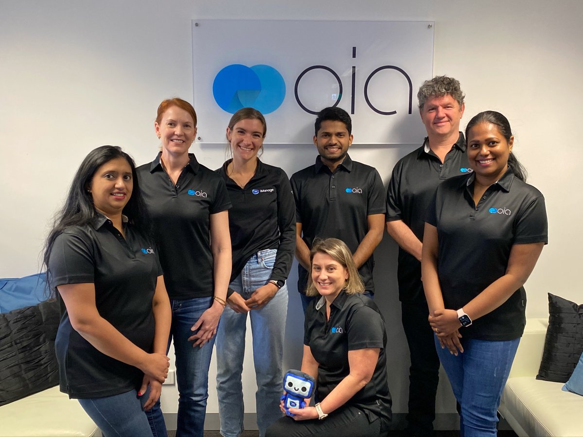oiaims's tweet photo. OIA has had the pleasure of hosting Riley Phipps from @imanageinc over the last week, spending time with our support team. Thanks for the knowledge share and we hope you enjoyed your time in Australia. https://t.co/7HQ1zsnyNY