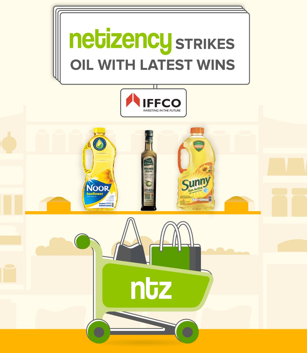 There’s a new family member sitting at the Netizency lunch table – the IFFCO Oil &amp; Fats business!

We're delighted that the group has chosen us to cook up some social media content for its #RahmaOil, #SunnyOil, &amp; #NoorOil brands.

communicateonline.me/category/indus…

#Netizency #BigWin