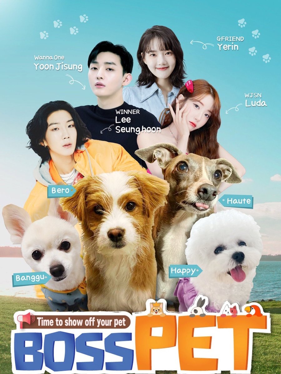 WJSNGFRD's tweet photo. YERIN AND LUDA WILL APPEAR AT BOSS PET TOGETHER WITH HAPPY AND BANGGU 🤩🤩🤩

#GFRIEND #YERIN
#WJSN #LUDA https://t.co/PoQu7HmGLz