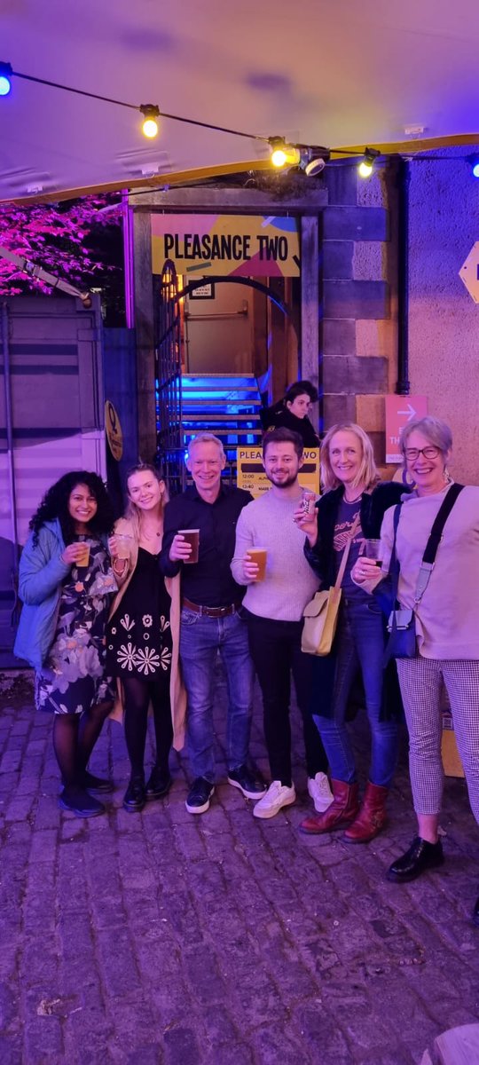 frost_julia's tweet photo. Great night out with the @ScottHobbsPlan team @itisbenhart #edinfringe #planning #goodtimes https://t.co/YI6ZYH9Jem