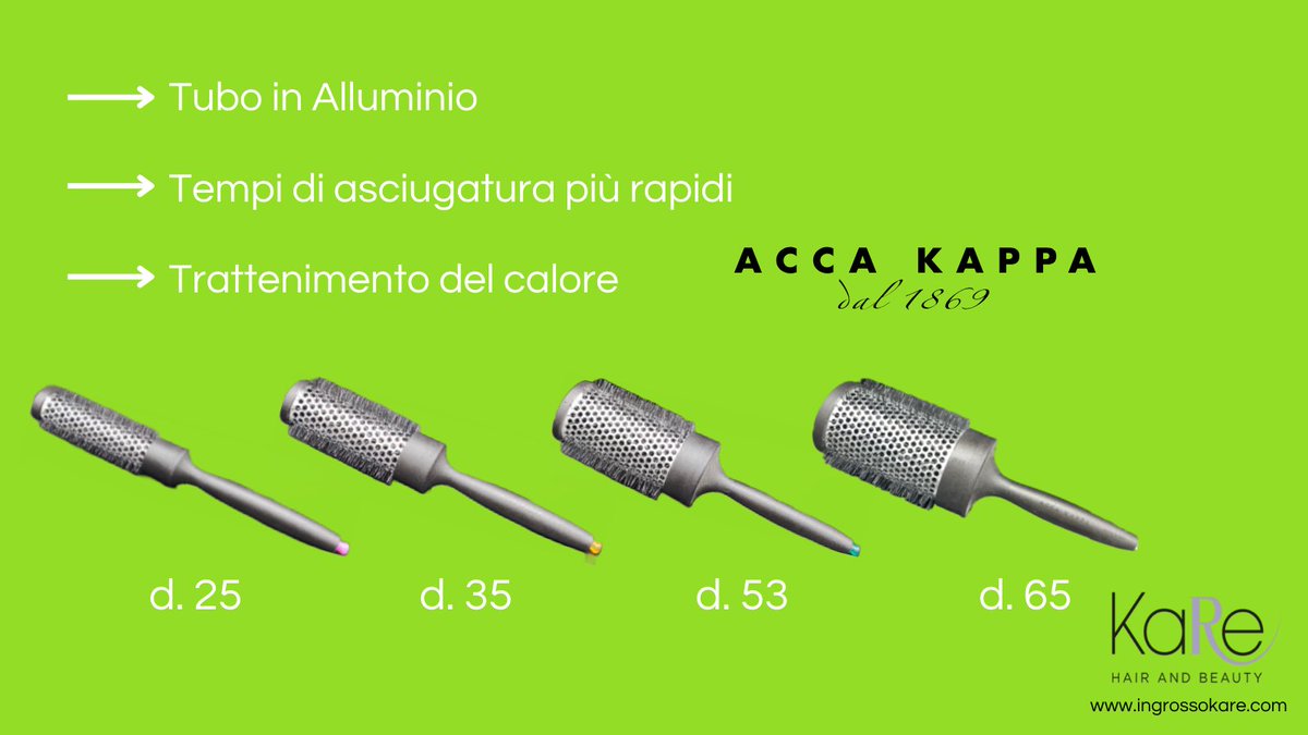 ingrossokare's tweet photo. @AccaKappa_Ind 
Ø 25: https://t.co/2Z4oxW2lnk
Ø 35: https://t.co/xusza5NtkD
Ø 53: https://t.co/zBpWfGbQau
Ø 65: https://t.co/595Ar62qMT

#ingrossokare #spazzola #alluminio #accakappa #brushes #brush #styling #hairstyling #hairstyles #hair https://t.co/9WbqoDuob1