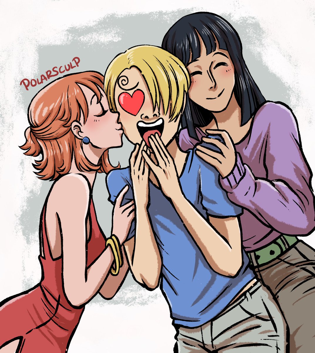 polarsculp's tweet photo. Sometimes it’s a requited love #ONEPIECE https://t.co/QqRKVNFFeF