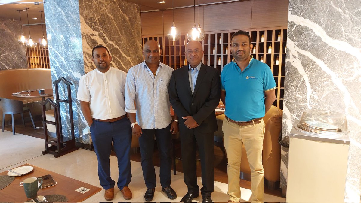 vweerakk's tweet photo. It was great to meet with Cricketing Legend Sanath J @Sanath07 in Colombo to discuss HE opportunities for Sri Lankan students at @BradManagement @UniofBradford @SankarSivarajah @ShirleyCongdon @amsharif @ZahirIrani1 looking forward to SJ's visit to Bradford next month. https://t.co/BWtry0OyyU