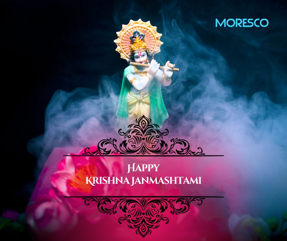 MorescoServices's tweet image. Sending your way, warm heartfelt wishes. May you enjoy this joyous occasion. Happy Janmashtami!
#MorescoSoftwareServices #cloudcomputingserviceprovider #itservices #wishes #janmashtami2022 #blessings moresco.in