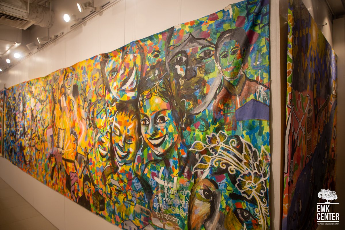 EMKCenter's tweet photo. Exhibition going on!
The exhibition is open for all from 10:00 a.m. to 7:00 p.m.(Except Friday & national holidays)
#emkcenter #artolution #exhibition #arts #art #culture #bangladesh #youth #painting #rohingya #artcamp #children https://t.co/ThBLmJgTYa