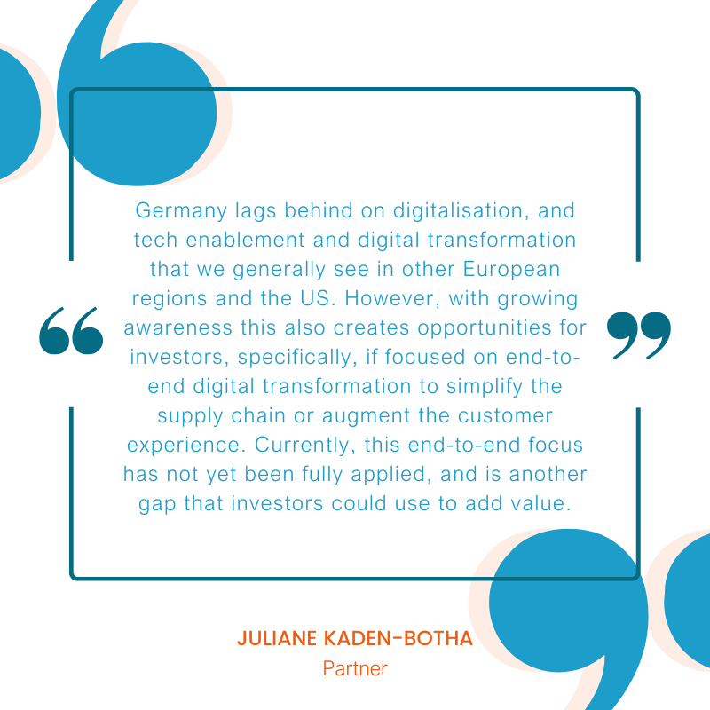 cilconsultants's tweet photo. CIL Partner, Juliane Kaden-Botha, recently spoke to @RealDealsEU about the adoption of digitization by businesses in the DACH region and how it is lagging the rest of Europe. https://t.co/cal6VFU20I