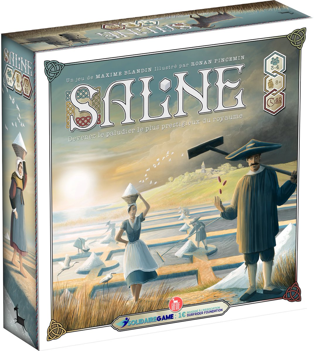paradoxetempor1's tweet photo. Gérez votre marais salant et votre production de sel avec Saline de Maxime Blandin chez @ChevreEdition !!! :-)
➡️ Article : https://t.co/AWbcF3KXsR
#MADdistribution #jeudesociete #boardgames #j2s https://t.co/z7KfvVPztP