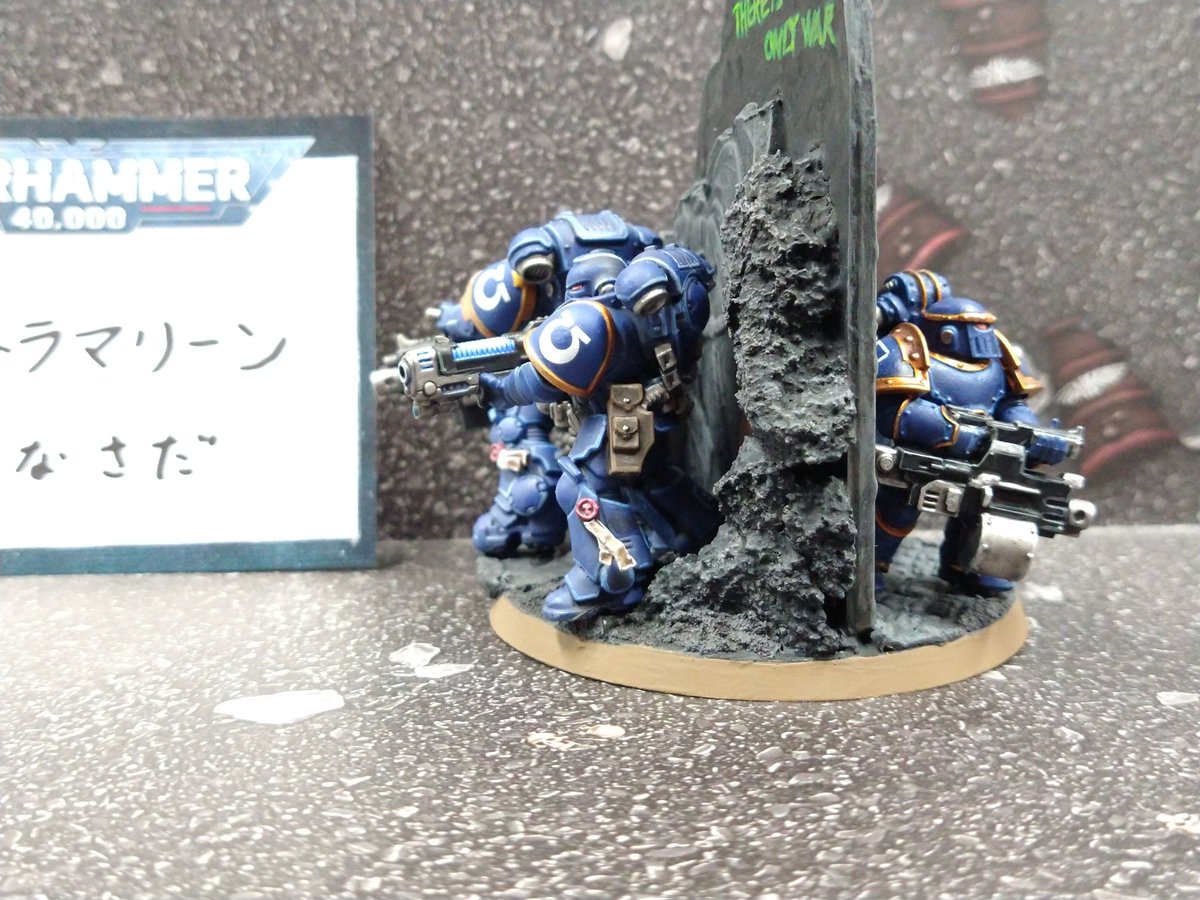 WarhammerTakada's tweet photo. #HHNP
#馬場ペイントコンペ
エントリーNO.4
ウルトラマリーン https://t.co/WCPpcYDLDq