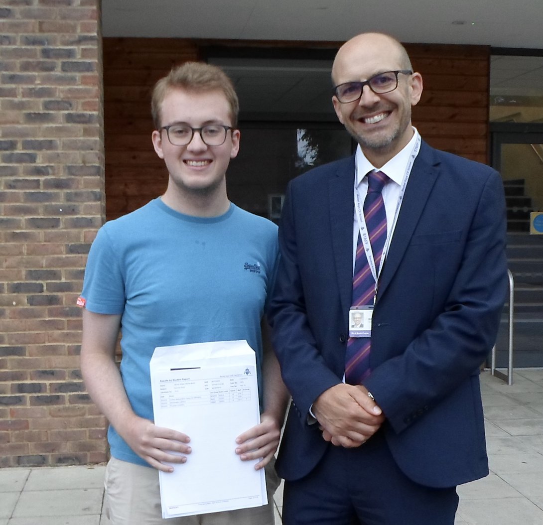 Becket Keys on Twitter "Congratulations to James who gained two A*s in