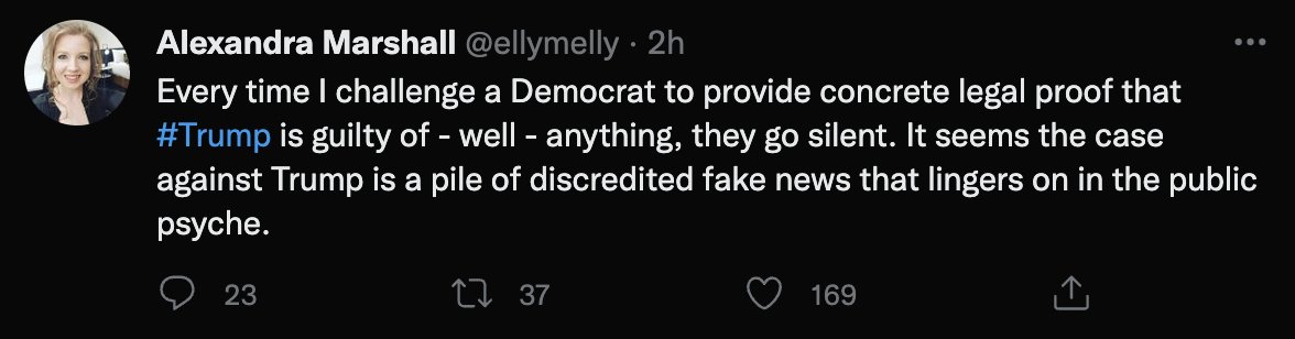 koa7a_9's tweet photo. Nobody else but #Trump's lawyers & prosecutors need to provide "concrete legal proof" of anything. And nothing's been "discredited" as "#FakeNews". Weird to be simping for him, by the way...
#USPolitics
#SSTOTD https://t.co/8WXkrXOc76