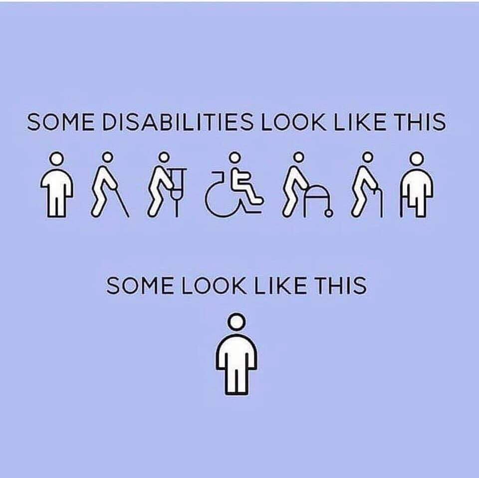 80% des #handicaps sont invisibles ❤️