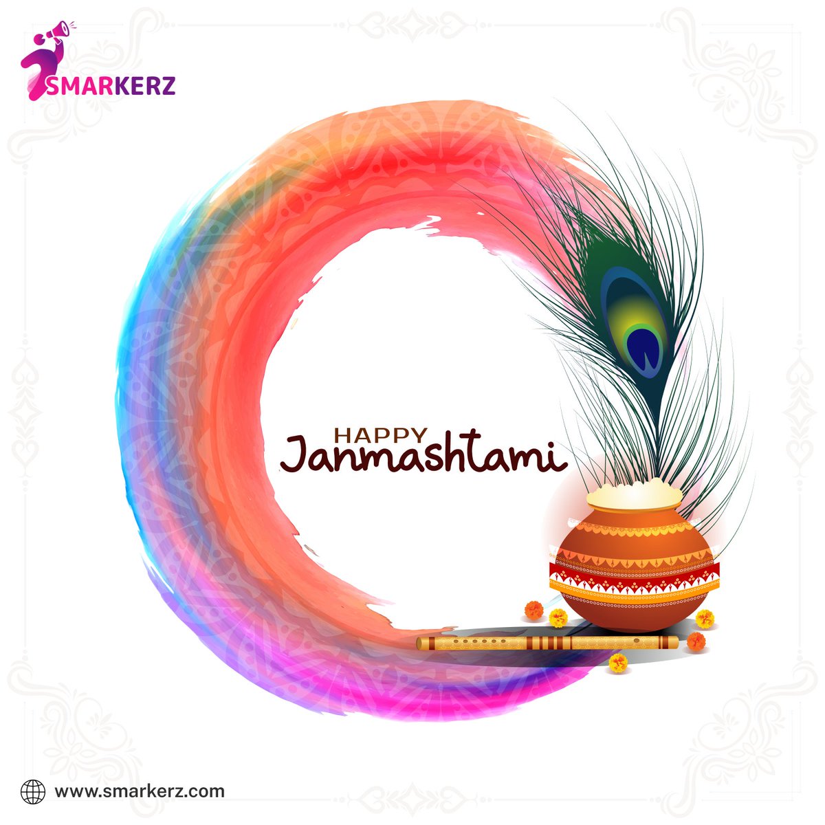 Smarkerz1's tweet photo. May each and every effort put in by you bring you success and prosperity. Smarkerz Family wishes you a very Happy Janmashtami.
#HappyJanmashtami #Smarkerz https://t.co/s25icQyvjE