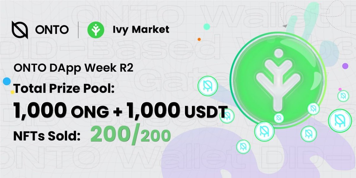 Ontology_Fr's tweet image. Le tirage au sort du 2e round de la #ONTODAppWeek commencera à 10h UTC aujourd'hui ! 🎲

Tous les participants qui ont acheté l'événement #NFT auront une chance de partager 1.000 $ONG + 1.000 $USDT ! Un total de 60 adresses seront sélectionnées via le tirage au sort.🤑