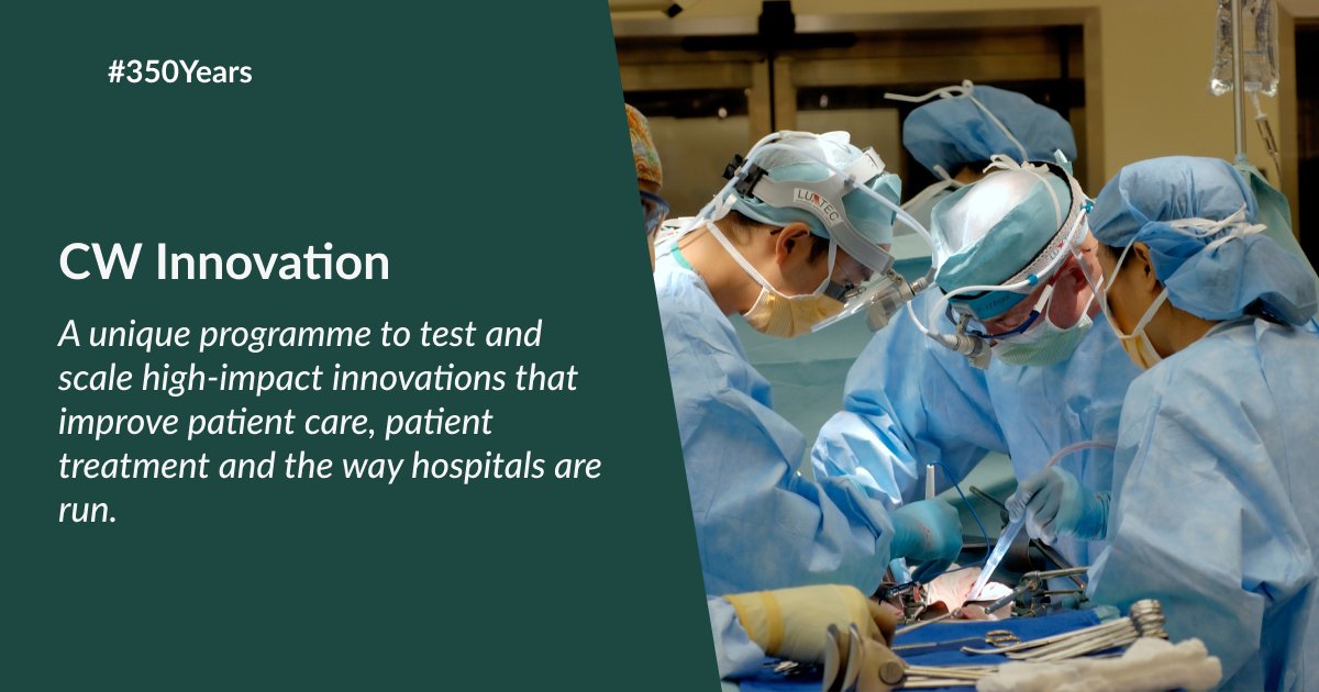 In 1719 ‘Good Henry’ Hoare helped found what is now Chelsea and Westminster Hospital (<a href="/ChelwestFT/">Chelsea and Westminster Hospital</a>). #350Years on, we are delighted to deepen our links with the hospital by awarding a grant to @CWpluscharity and their Innovation Programme. 

Learn more: bit.ly/3AsDb0g