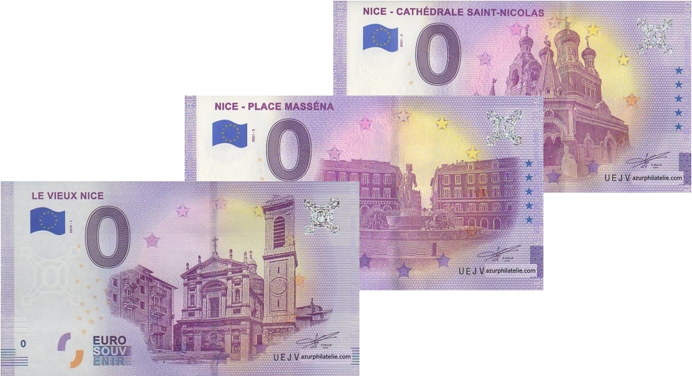 AzurPhilatelie's tweet photo. Les 3 billets souvenirs sur notre belle ville de Nice sont en vente dans notre boutique AzurPhilatélie  (37 rue Gioffredo Nice) ou sur https://t.co/mDYhypxGoh  #Nice06 #CotedAzurFrance #ILoveNice #cotedazur #FrenchRiviera https://t.co/R2GdruJpwQ