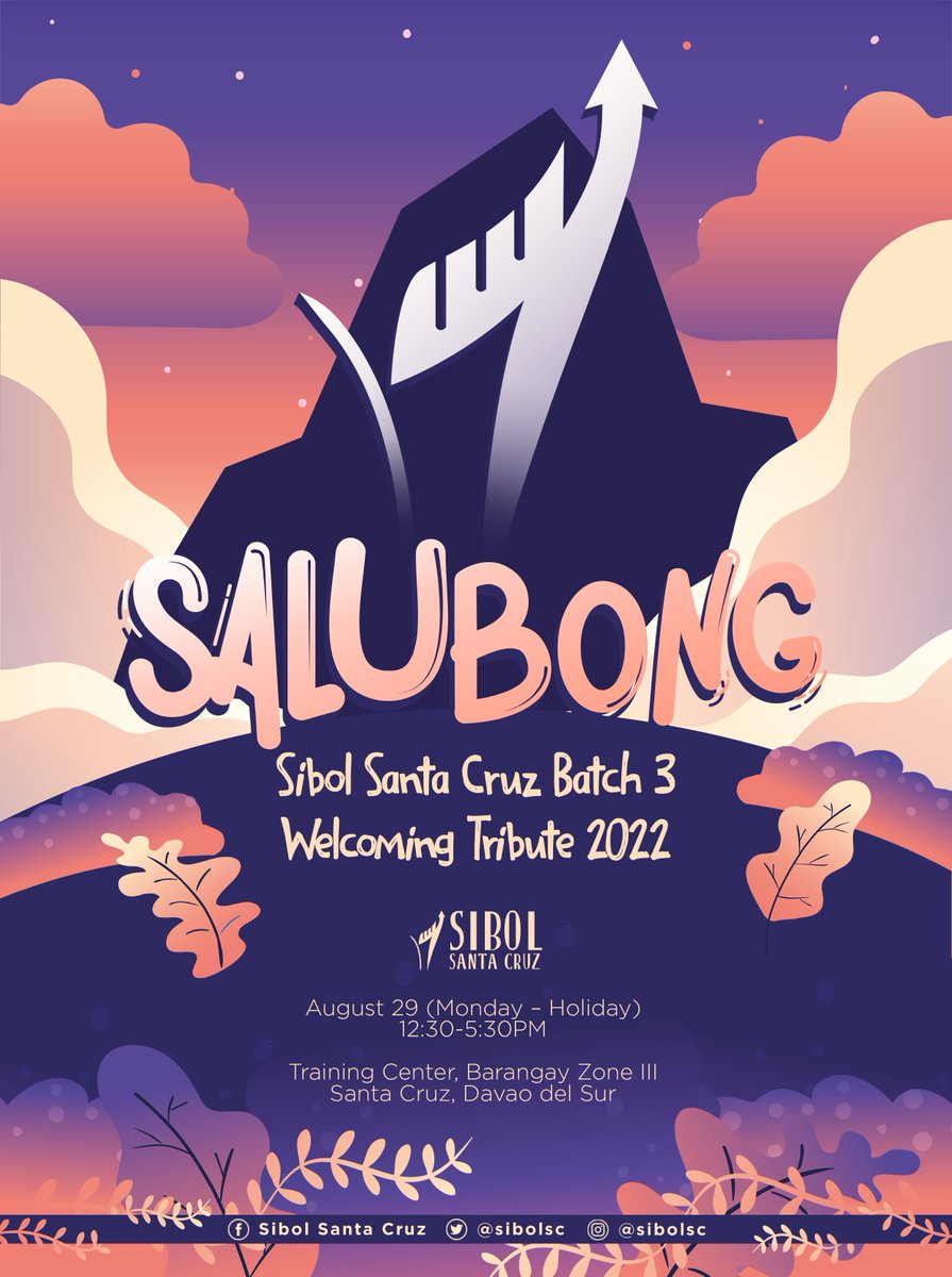 sibolsc's tweet photo. Simula na ng bagong yugto ng paglilingkod sa bayan! 🇵🇭

Usa ka mainitong pagtimbaya sa mga bag-ong miyembro sa Sibol Santa Cruz! 🥳

Padayon natong iasdang ang kawsa ug katungod sa mga kabatan-onan! 💙💜

#SibolSC 🌱 https://t.co/fISpC4BteN