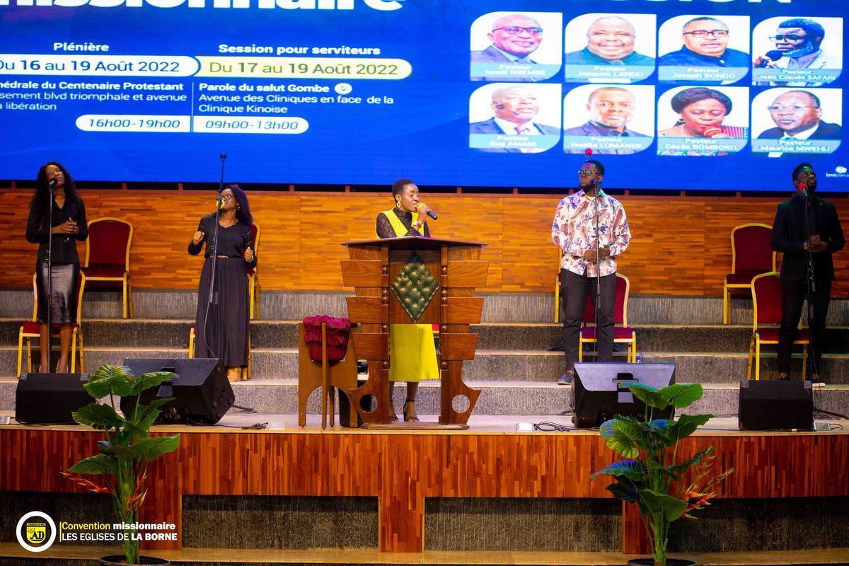 Convention missionnaire famille la borne. Parole du salut Gombe