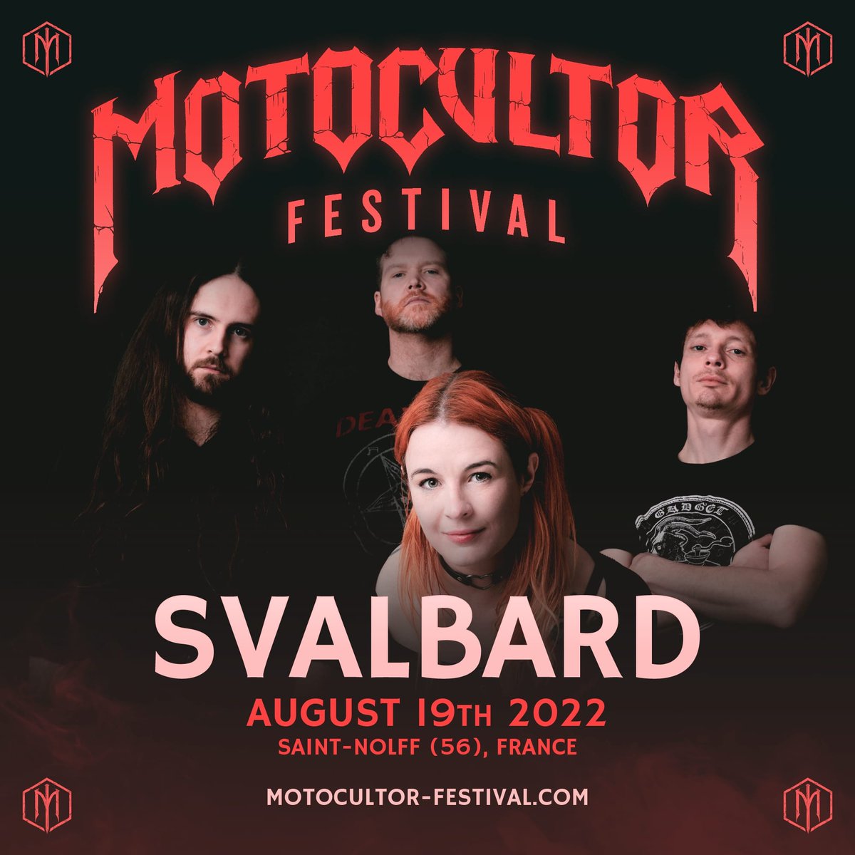 Excited to play at @MotocultorFest today! We are on the Massey Ferguscène Stage at 13.35 🤘