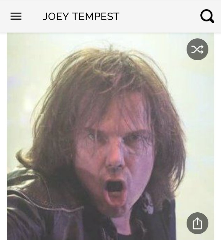 Happy birthday to this great singer from Europe.  Happy birthday to Joey Tempest 