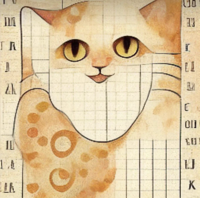 先輩魔法使い「alphabet chart(子供のアルファベット練習用の五十音シート)を追加するのはどう?」
私「やってみます!」
↓
書き取り練習を完全にサボって、ノートに猫ちゃん描いてる子が現れたが?? 