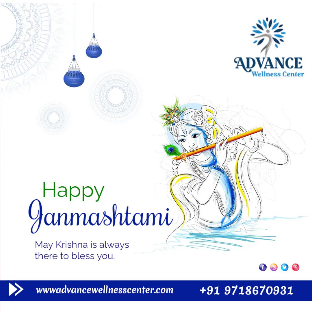 Advancewellnes7's tweet photo. As long as we have Kanha in our hearts, we have nothing to fear. Happy Janmashtami to all! 
🌐https://t.co/nJvAmtcO3v
☎️+91-9718670931

#Happykrishnajnmashtmi2022 #DrAjaykumar #AWC #Healthcare #pathology #Makhanchor #Radhekrishna  #Natkhatmanmohan. https://t.co/AQhVm5DeJ7