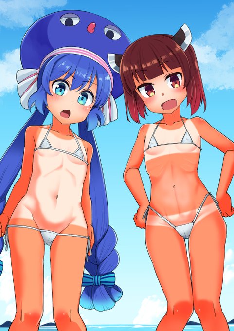 コッショリ描かせていただきました
日焼けバージョン、サイズ小さめです 