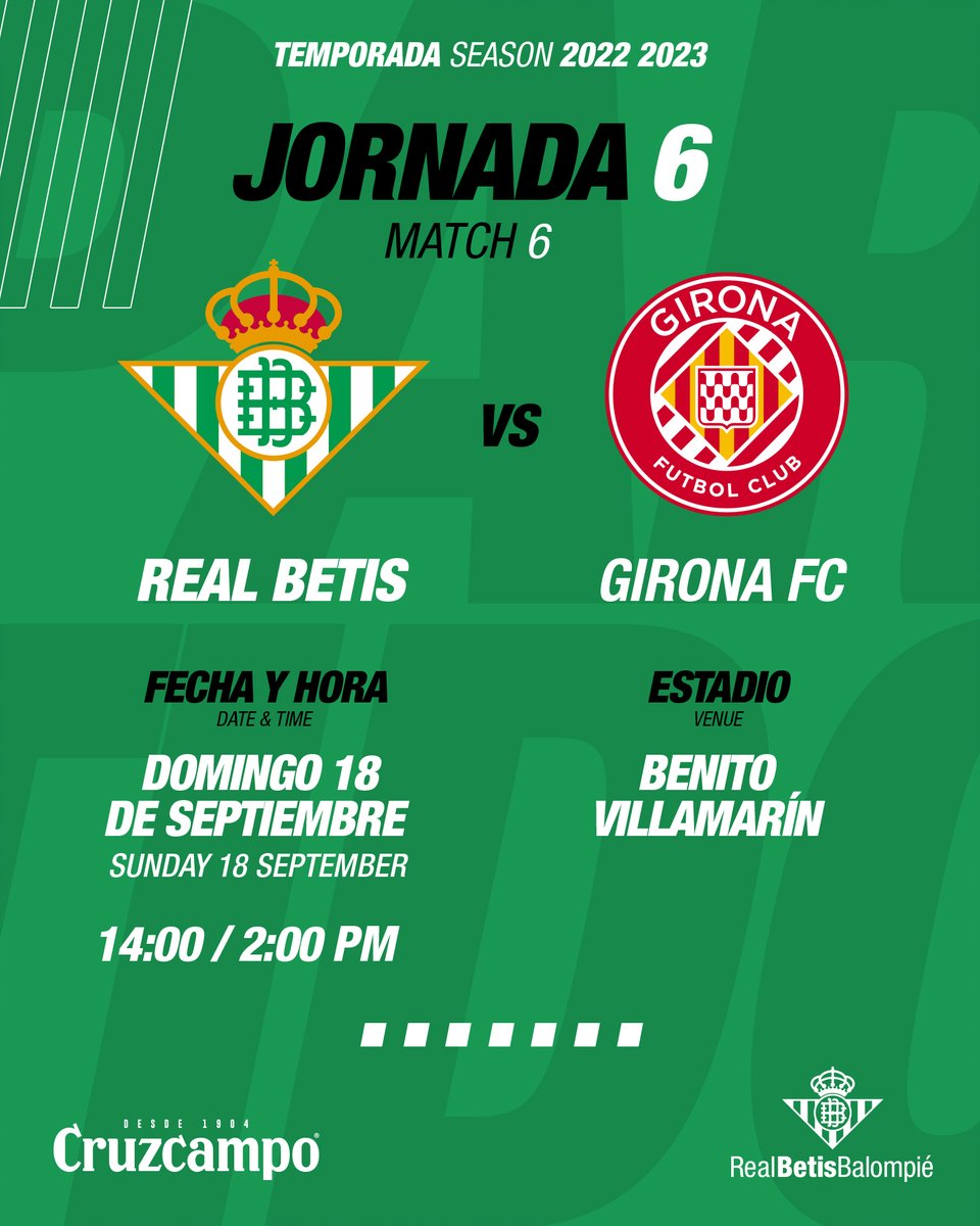 📅⌚😉

¡Horario confirmado para el #RealBetisGirona!